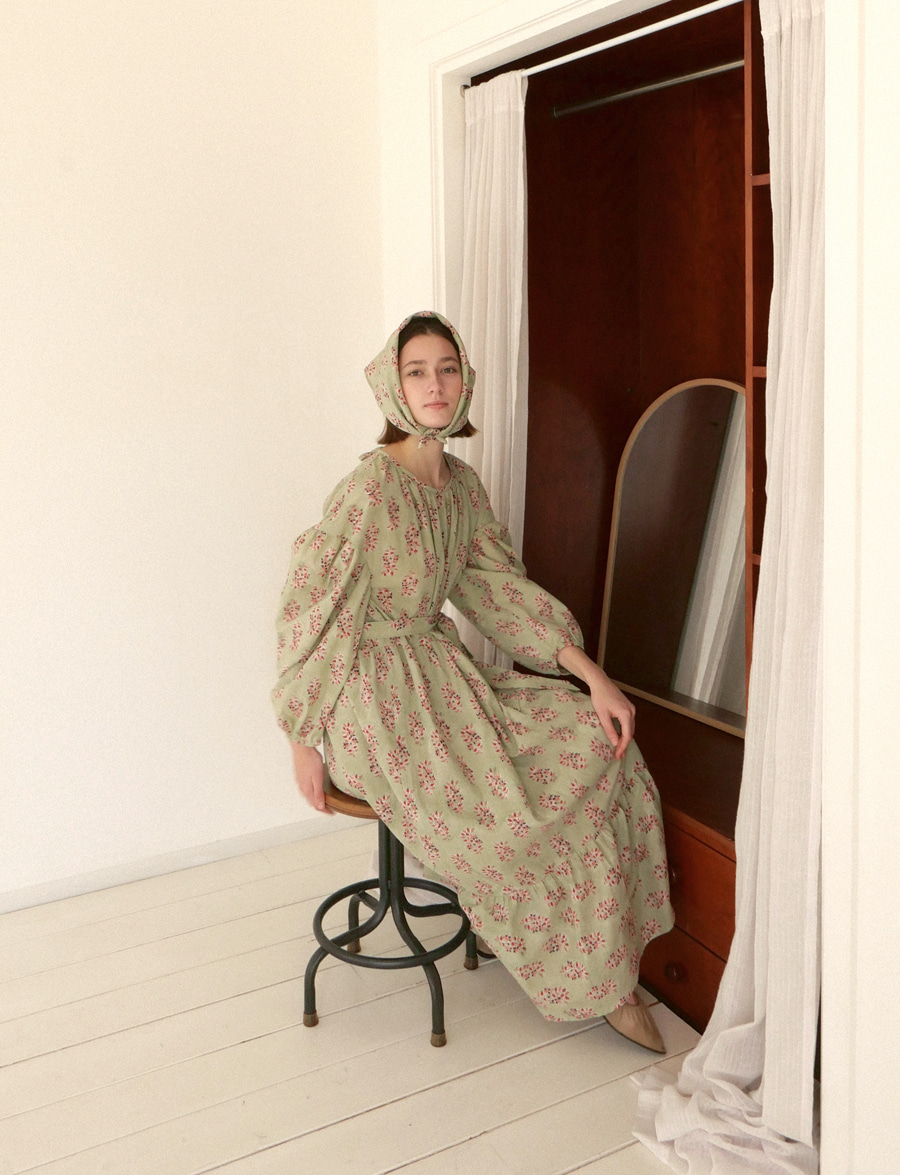 Provence Dress/ India Fabric